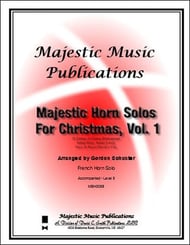 Majestic Horn Solos for Christmas, Vol. 1 cover Thumbnail